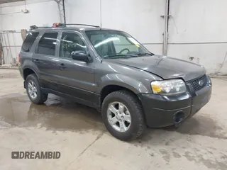 2006 Ford Escape XLT with VIN 1FMYU93196KC43833, listed as a IAAI auction lot 42196428 with 176,434 mi miles and . Bid and sale history available at DreamBid. Image 1.