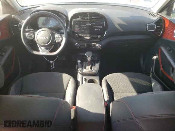 2024 Kia Soul GT-Line with VIN KNDJ53AU7R7921709, listed as a Copart auction lot 77565214 with 2,055 mi miles and Salvage Title. Bid and sale history available at carsss.com. Image 8.