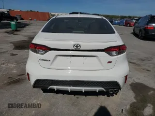 2022 Toyota Corolla SE with VIN JTDS4MCE3NJ087079, listed as a Copart auction lot 50631295 with 35,417 mi miles and Salvage Title. Bid and sale history available at carsss.com. Image 6.