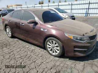 2018 Kia Optima LX with VIN 5XXGT4L39JG265308, listed as a Copart auction lot 72039304 with 114,651 mi miles and Salvage Title. Bid and sale history available at DreamBid. Image 4.