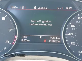 2016 Audi A6 3.0T Premium Plus with VIN WAUFGAFC2GN001285, listed as a IAAI auction lot 41938989 with 119,687 mi miles. Bid and sale history available at carsss.com. Image 16.