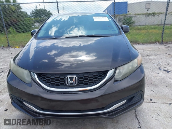 2013 Honda Civic LX with VIN 2HGFB2F54DH511717, listed as a IAAI auction lot 42395720 with 112,971 mi miles and . Bid and sale history available at DreamBid. Image 12.