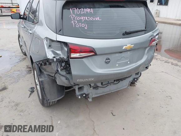 2024 Chevrolet Equinox LS z VIN 3GNAXSEG9RL205583, wystawiony jako IAAI lot #41403166 z przebiegiem 20 199 mil mil oraz . Historia ofert i sprzedaży dostępna na DreamBid. Obrazek 6.