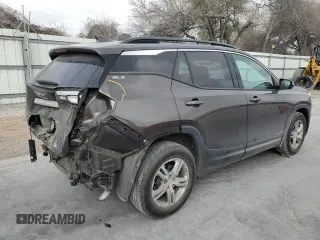 2019 GMC Terrain SLE with VIN 3GKALMEV3KL169575, listed as a Copart auction lot 47044915 with 27,215 mi miles and Salvage Title. Bid and sale history available at carsss.com. Image 3.