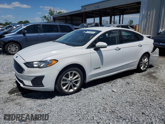 2019 Ford Fusion Hybrid SE with VIN 3FA6P0LU8KR205756, listed as a Copart auction lot 53246655 with 115,182 mi miles and Non Repairable. Bid and sale history available at carsss.com. Image 1.