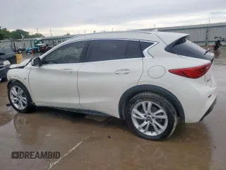 2018 Infiniti QX30 Premium with VIN SJKCH5CP2JA056283, listed as a Copart auction lot 60574585 with 102,573 mi miles and Salvage title. Bid and sale history available at DreamBid. Image 2.