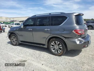 2019 Nissan Armada SL with VIN JN8AY2ND4K9088283, listed as a Copart auction lot 49846555 with 142,552 mi miles and Salvage Title. Bid and sale history available at carsss.com. Image 2.