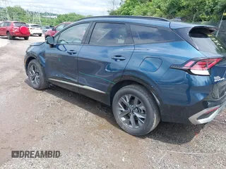 2023 Kia Sportage SX-Prestige with VIN KNDPXCAGXP7011855, listed as a IAAI auction lot 42346789 with 39,088 mi miles and . Bid and sale history available at DreamBid. Image 3.