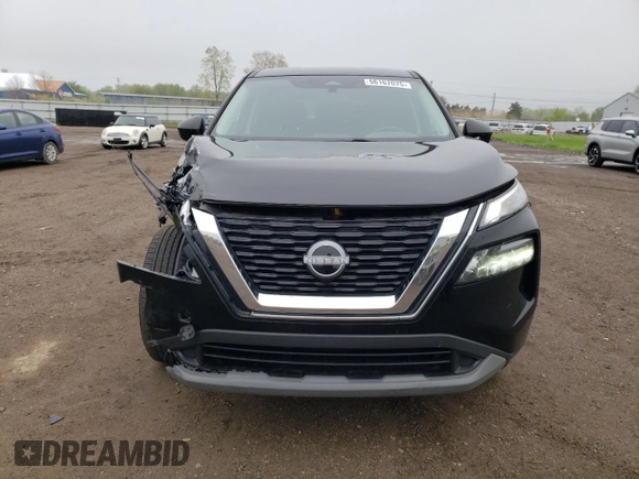 2023 Nissan Rogue S with VIN 5N1BT3AB2PC745774, listed as a Copart auction lot 56167075 with 22,710 mi miles and Salvage title. Bid and sale history available at DreamBid. Image 5.