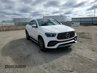 2022 Mercedes-Benz GLE 53 AMG with VIN 4JGFD6BB2NA823655, listed as a Copart auction lot 53130005 with 15,657 mi miles and Clean title. Bid and sale history available at DreamBid. Image 12.