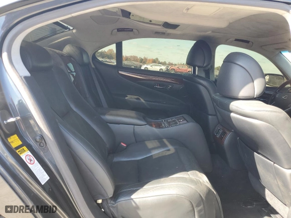 2008 Lexus LS 600h L with VIN JTHDU46F185004337, listed as a Copart auction lot 77908074 with NaN miles and Salvage Title. Bid and sale history available at carsss.com. Image 10.