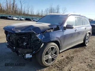 2024 Mercedes-Benz GLS 450 with VIN 4JGFF5KE3RB174463, listed as a Copart auction lot 48996445 with 14,786 mi miles and Salvage Title. Bid and sale history available at DreamBid. Image 1.