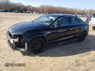 2017 Audi A3 Sedan Premium Plus with VIN WAUJ8GFF2H1034820, listed as a Copart auction lot 85584274 with 115,914 mi miles and Salvage Title. Bid and sale history available at carsss.com. Image 1.