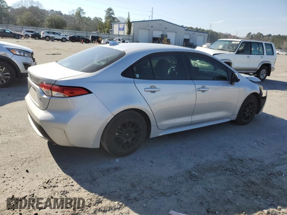 2020 Toyota Corolla L with VIN 5YFDPRAE3LP110093, listed as a Copart auction lot 47163535 with 80,139 mi miles and Salvage Title. Bid and sale history available at DreamBid. Image 3.