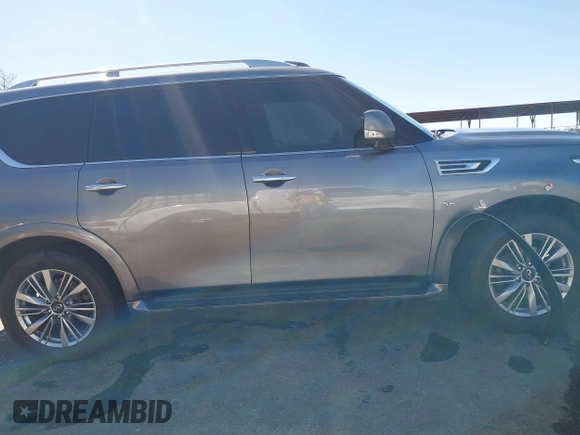 2018 Infiniti QX80 with VIN JN8AZ2NF2J9665048, listed as a IAAI auction lot 41791793 with 166,190 mi miles and . Bid and sale history available at DreamBid. Image 13.