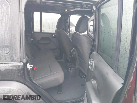 2022 Jeep Wrangler Unlimited Sport with VIN 1C4HJXDG1NW251565, listed as a IAAI auction lot 41163076 with 24,877 mi miles and . Bid and sale history available at DreamBid. Image 8.