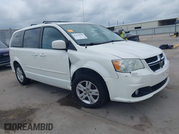 2011 Dodge Grand Caravan Crew with VIN 2D4RN5DGXBR786592, listed as a IAAI auction lot 42114198 with 243,423 mi miles and . Bid and sale history available at DreamBid. Image 1.