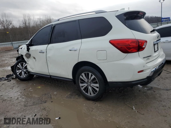 2019 Nissan Pathfinder SV with VIN 5N1DR2MM9KC591765, listed as a Copart auction lot 43864915 with 101,396 mi miles and Non Repairable. Bid and sale history available at carsss.com. Image 2.