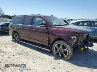 2021 Ford Expedition Max Limited z VIN 1FMJK2AT5MEA69516, wystawiony jako Copart lot #48359535 z przebiegiem 12 565 mil mil oraz Szkoda całkowita • Salvage title. Historia ofert i sprzedaży dostępna na DreamBid. Obrazek 4.