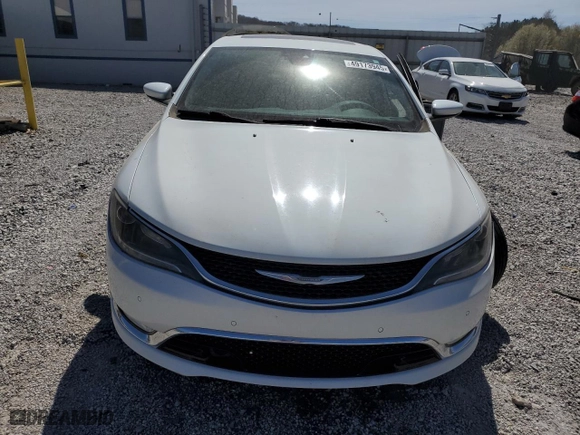 2015 Chrysler 200 C with VIN 1C3CCCEG9FN589416, listed as a Copart auction lot 49173945 with 127,461 mi miles and Salvage Title. Bid and sale history available at carsss.com. Image 5.