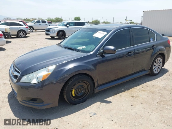 2011 Subaru Legacy Limited Power Moon with VIN 4S3BMBL60B3232995, listed as a IAAI auction lot 42711276 with 113,340 mi miles and . Bid and sale history available at DreamBid. Image 2.
