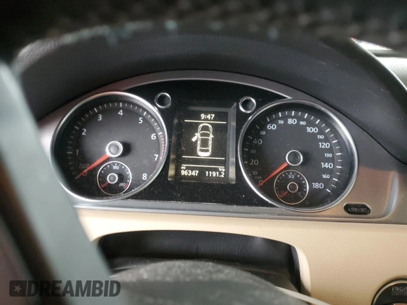 2013 Volkswagen CC Lux с VIN WVWRN7AN2DE519961, выставлен на аукционе Copart как лот 47144515 с пробегом 96 347 миль миль и Списание • Salvage title. История ставок и продаж доступна на DreamBid. Изображение 9.