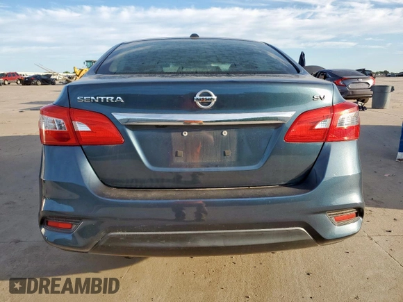 2017 Nissan Sentra S with VIN 3N1AB7AP4HY364963, listed as a Copart auction lot 57777405 with 126,208 mi miles and Salvage title. Bid and sale history available at DreamBid. Image 6.