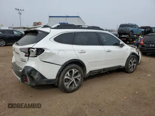 2022 Subaru Outback Touring XT with VIN 4S4BTGPD7N3110563, listed as a Copart auction lot 49061095 with 44,340 mi miles and Salvage title. Bid and sale history available at DreamBid. Image 3.