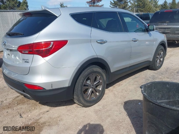 2014 Hyundai Santa Fe Sport with VIN 5XYZTDLB4EG193127, listed as a IAAI auction lot 41881558 with NaN miles. Bid and sale history available at carsss.com. Image 4.