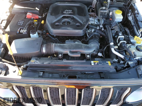 2022 Jeep Wrangler Unlimited Sahara with VIN 1C4HJXEN5NW145438, listed as a Copart auction lot 84207384 with 38,964 mi miles and Non repairable. Bid and sale history available at DreamBid. Image 12.