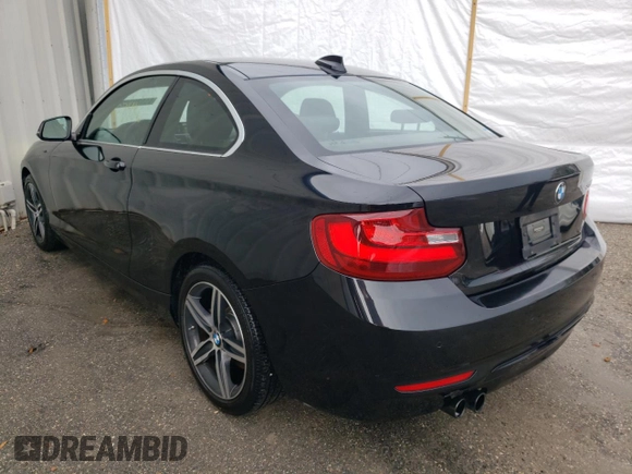 2017 BMW 2 Series 230i with VIN WBA2F9C34HV983861, listed as a Copart auction lot 55529702 with 127,487 mi miles. Bid and sale history available at carsss.com. Image 3.