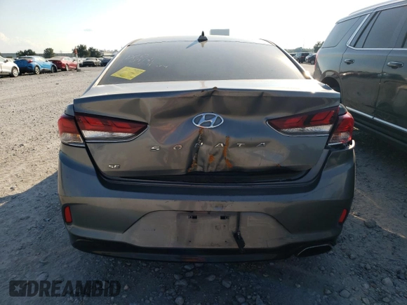 2019 Hyundai Sonata SE with VIN 5NPE24AFXKH772232, listed as a Copart auction lot 72905174 with Not Provided miles and Salvage Title. Bid and sale history available at DreamBid. Image 6.