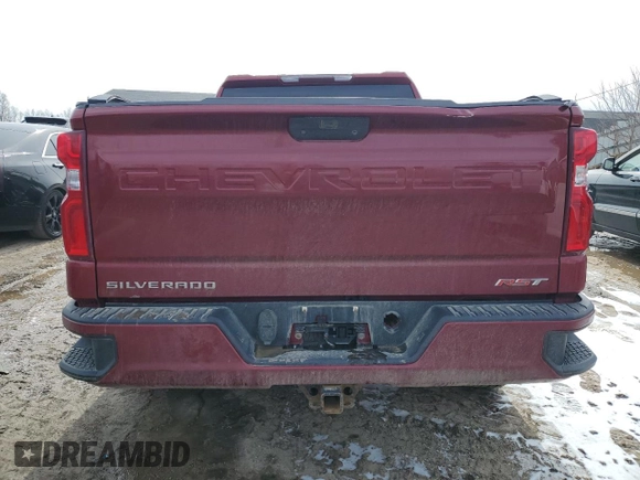 2019 Chevrolet Silverado 1500 RST with VIN 1GCRYEEDXKZ364787, listed as a Copart auction lot 47125905 with 69,319 mi miles and Clean Title. Bid and sale history available at DreamBid. Image 6.