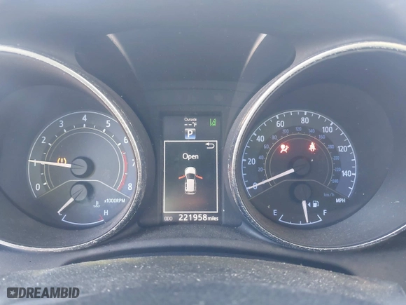2017 Toyota Corolla iM with VIN JTNKARJE0HJ542401, listed as a IAAI auction lot 42025677 with 221,958 mi miles. Bid and sale history available at carsss.com. Image 7.