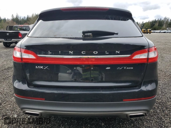 2017 Lincoln MKX Reserve with VIN 2LMPJ8LP5HBL16636, listed as a Copart auction lot 51494505 with 90,623 mi miles and Clean title. Bid and sale history available at DreamBid. Image 6.