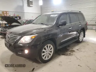 2011 Lexus LX 570 with VIN JTJHY7AX5B4056637, listed as a Copart auction lot 83159604 with 192,939 mi miles and Clean Title. Bid and sale history available at DreamBid. Image 1.