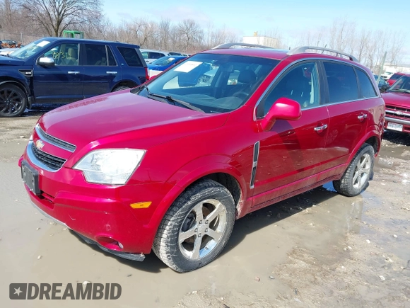 2012 Chevrolet Captiva Sport LTZ with VIN 3GNFL4E58CS652818, listed as a IAAI auction lot 41910891 with 138,879 mi miles and . Bid and sale history available at carsss.com. Image 2.