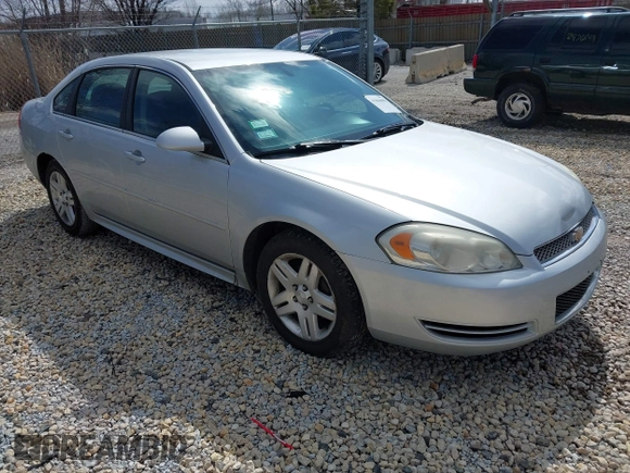 2013 Chevrolet Impala LT with VIN 2G1WG5E36D1235835, listed as a IAAI auction lot 41866890 with 121,742 mi miles and . Bid and sale history available at DreamBid. Image 1.