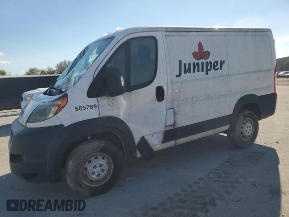 2019 Ram ProMaster Cargo with VIN 3C6TRVNGXKE555769, listed as a Copart auction lot 46925365 with 65,051 mi miles and Clean Title. Bid and sale history available at DreamBid. Image 1.