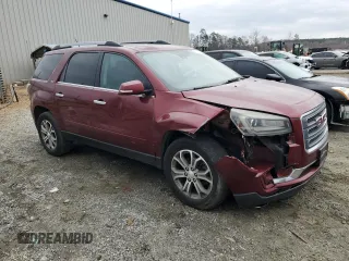 2015 GMC Acadia SLT with VIN 1GKKVRKD1FJ176352, listed as a Copart auction lot 41961875 with 128,439 mi miles and Salvage Title. Bid and sale history available at carsss.com. Image 4.