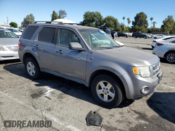 2008 Ford Escape Hybrid with VIN 1FMCU49H58KA30317, listed as a Copart auction lot 65993855 with 113,838 mi miles and Clean title. Bid and sale history available at DreamBid. Image 4.