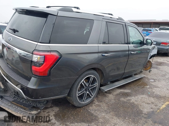 2021 Ford Expedition Limited with VIN 1FMJU2AT4MEA53527, listed as a IAAI auction lot 41895106 with 81,128 mi miles and . Bid and sale history available at DreamBid. Image 4.