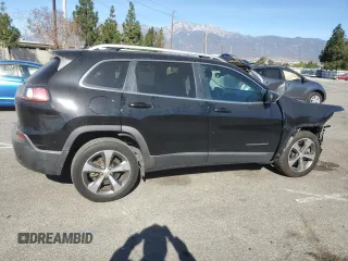 2020 Jeep Cherokee Limited with VIN 1C4PJLDB5LD545889, listed as a Copart auction lot 88579875 with 45,301 mi miles and Salvage Title. Bid and sale history available at carsss.com. Image 3.