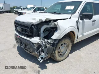 2022 Ford F-150 XL with VIN 1FTFW1E57NKE11717, listed as a IAAI auction lot 42115356 with 50,315 mi miles and . Bid and sale history available at carsss.com. Image 6.