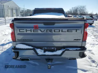 2021 Chevrolet Silverado 1500 RST with VIN 1GCUYEEL0MZ447102, listed as a Copart auction lot 88479115 with 0 mi miles and Salvage Title. Bid and sale history available at carsss.com. Image 6.