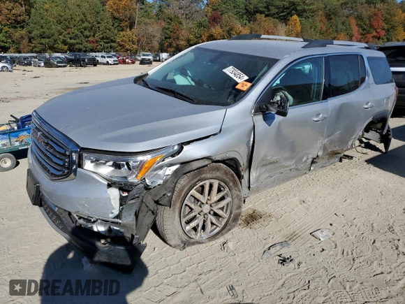 2018 GMC Acadia SLE with VIN 1GKKNSLA2JZ127389, listed as a Copart auction lot 77934854 with 85,542 mi miles and Salvage Title. Bid and sale history available at DreamBid. Image 1.