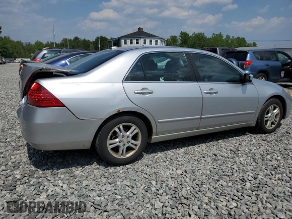 2006 Honda Accord EX-L z VIN 1HGCM56846A102465, wystawiony jako Copart lot #59315225 z przebiegiem 110 068 mil mil oraz Czysty tytuł • Clean title. Historia ofert i sprzedaży dostępna na DreamBid. Obrazek 3.