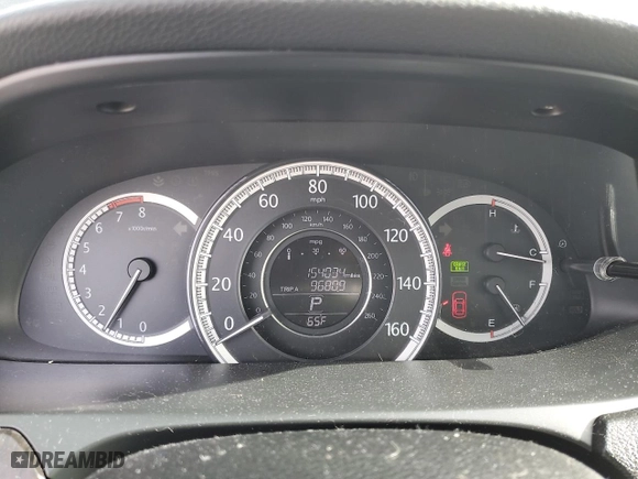 2014 Honda Accord Sedan EX-L with VIN 1HGCR2F80EA277861, listed as a Copart auction lot 49817155 with 154,034 mi miles and Salvage Title. Bid and sale history available at carsss.com. Image 9.