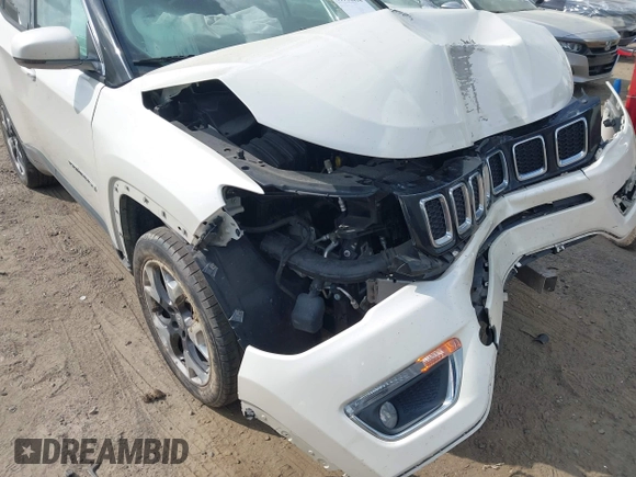 2019 Jeep Compass Limited with VIN 3C4NJDCB3KT594368, listed as a IAAI auction lot 41956414 with 88,198 mi miles and . Bid and sale history available at DreamBid. Image 17.