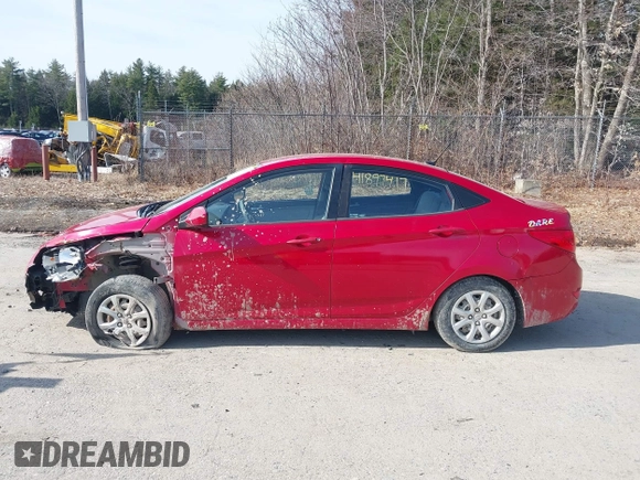 2014 Hyundai Accent GLS with VIN KMHCT4AE7EU675166, listed as a IAAI auction lot 41897417 with 164,738 mi miles and . Bid and sale history available at DreamBid. Image 12.